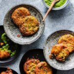 Aloo matar tikki -- photo by Erin Scott