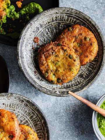 aloo matar tikki -- Erin Scott